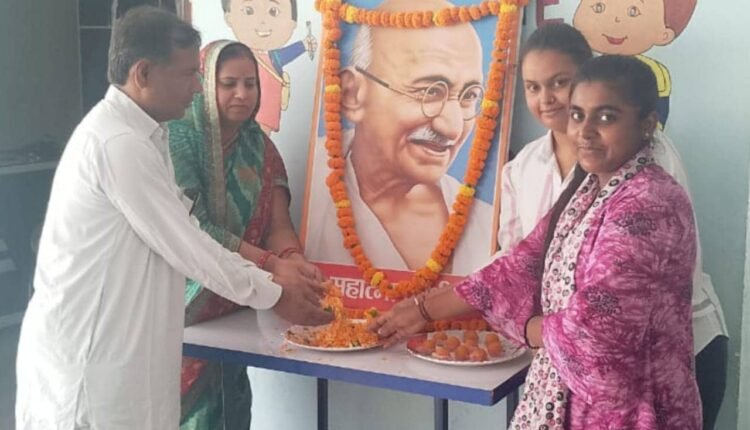 Mahatma Gandhi's birth anniversary celebrated at Lord Buddha City International School