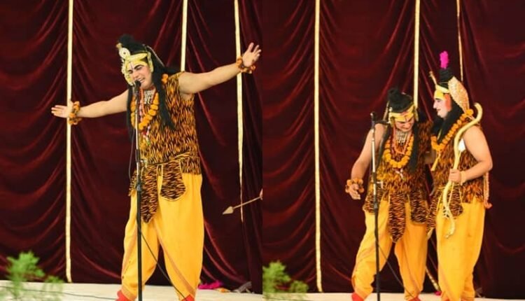 The search for Sita, burning of Lanka and surrender of Vibhishan were staged on Kosi road