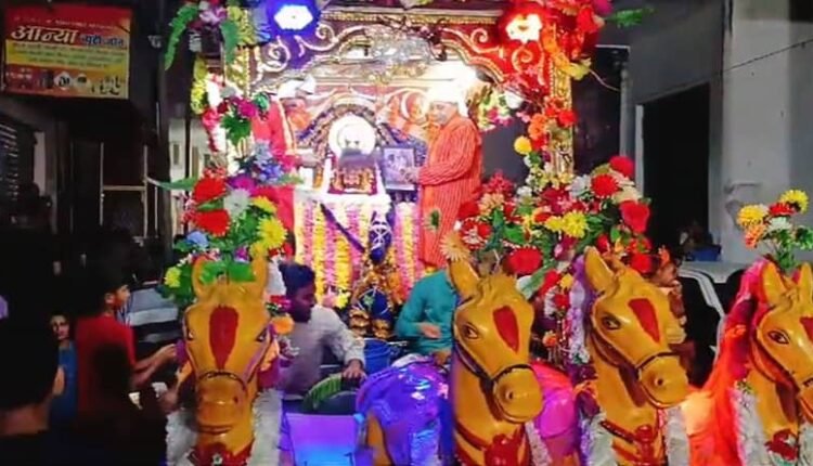 Shri Mahakali procession was taken out with great pomp in Mirapur