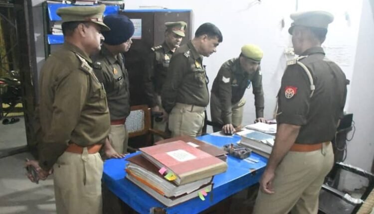 Superintendent of Police, Rampur conducted a surprise inspection of Civil Line Police Station