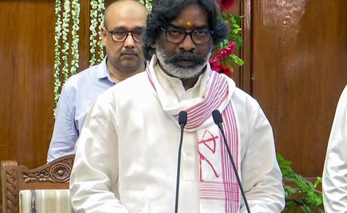 Income Tax Department raids Jharkhand CM Hemant Soren's private secretary Sunil Srivastava's premises, tight security arrangements