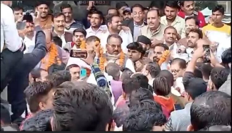 The slogan "If we divide, we will cut" is a superhit: BJP created history in Kundarki after 31 years