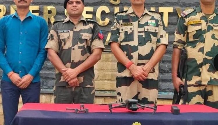 The trend of finding Pakistani drones on the border continues