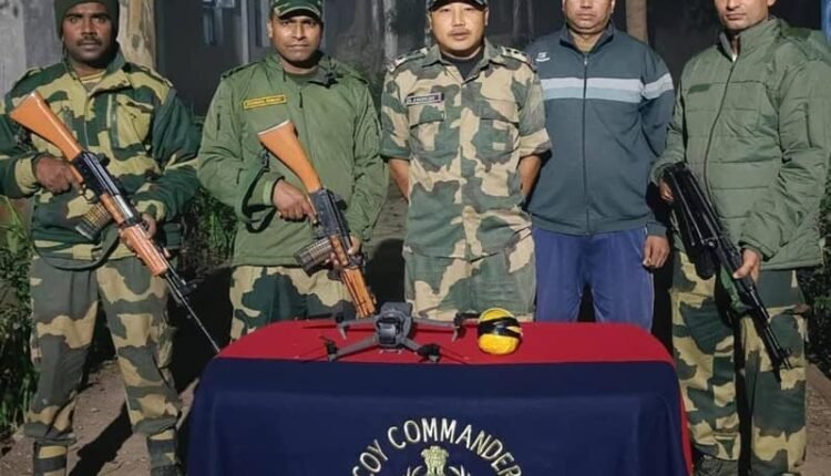 3 Pakistani drones and 540 grams of heroin caught on the India-Pakistan border