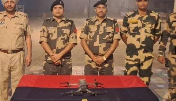Pakistani drone recovered on India-Pakistan border, BSF action in Amritsar sector
