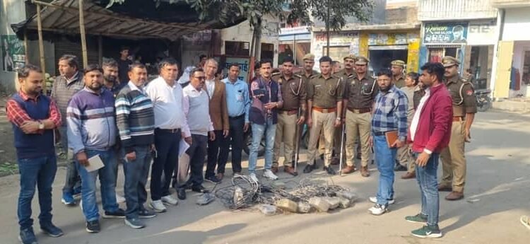 Revenue recovery campaign in Faridnagar today: Rs 3 lakh recovered, many connections disconnected