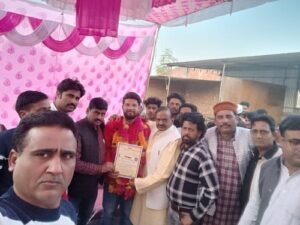 Rampur: The team of the trade board reached Dadiyal under the leadership of the National President of the Industry Trade Representative Board, Sandeep Agarwal Soni