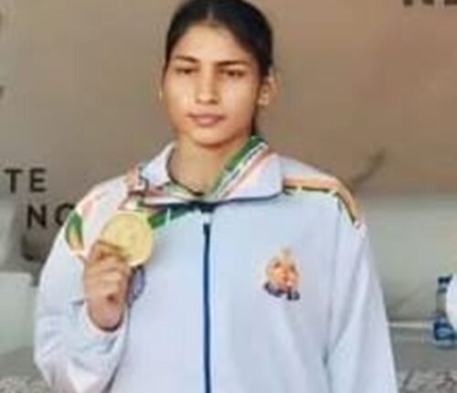 Rampur's Ujala won gold medal in All India Police Games, brought glory to the district and department