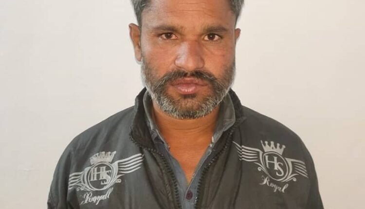 Campaign against illegal liquor: Youth arrested with 42 pouches of country liquor