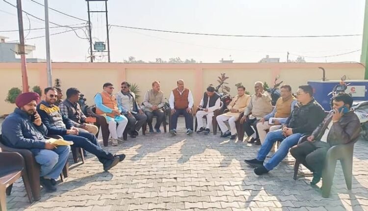 Rampur: Date of upcoming organisational election fixed at Bharatiya Janata Party office