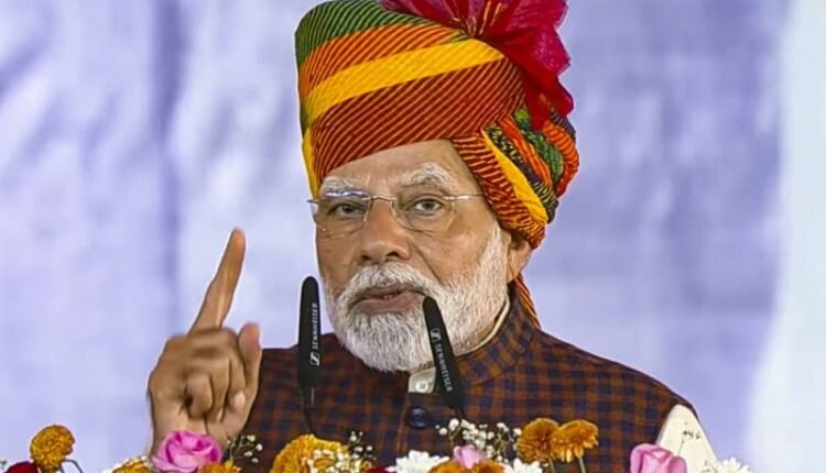 Cong promoted water disputes between states, does little for farmers: PM Modi