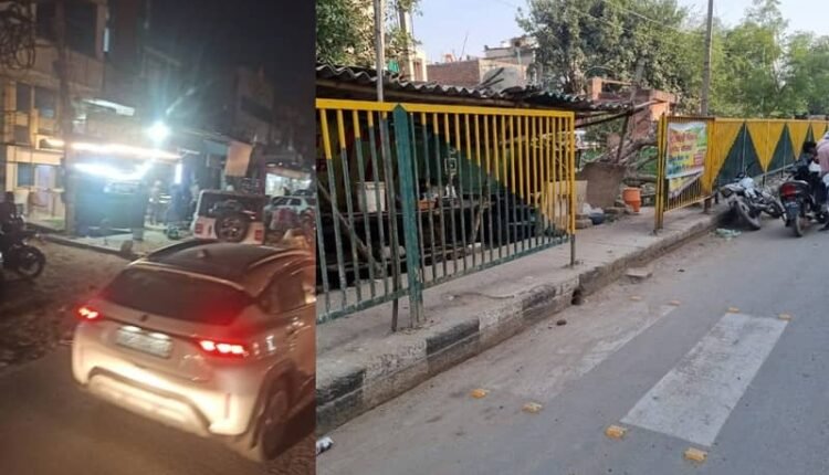 Faridabad police takes action against those causing traffic obstruction, case registered against 3 including hotel operator