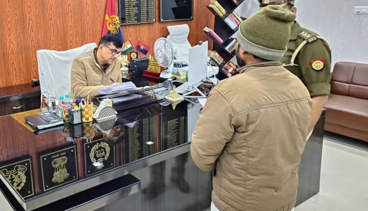 Rampur Police Update: Public hearing conducted by Superintendent of Police, Rampur at the Police Office