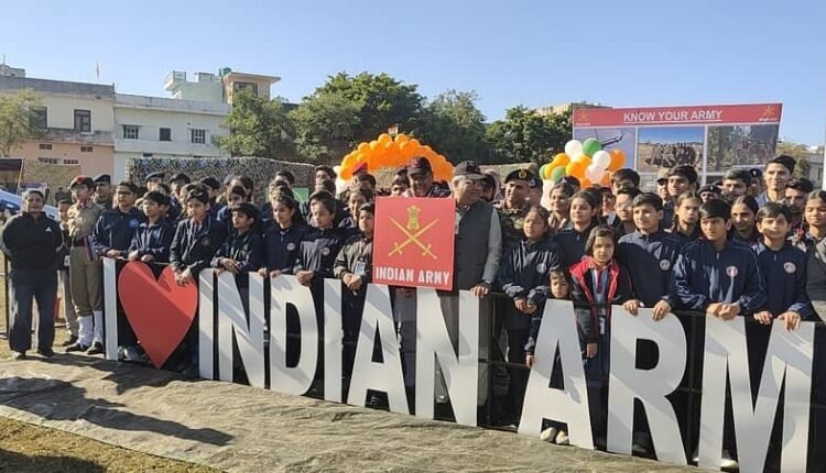 'Know Your Army Mela' organized in Alwar, spreading awareness and inspiration among the youth