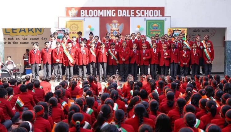 76th Republic Day was celebrated with great enthusiasm at Bloomingdale School