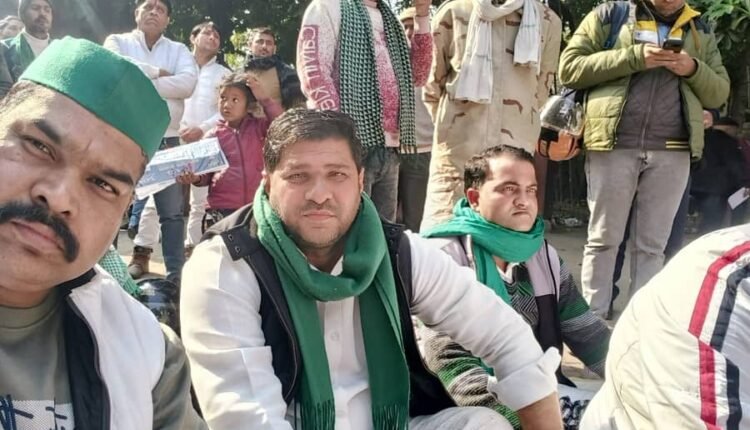 BKU Tikait officials held a meeting in Sadar Tehsil Ghaziabad, opposed the agricultural policy draft