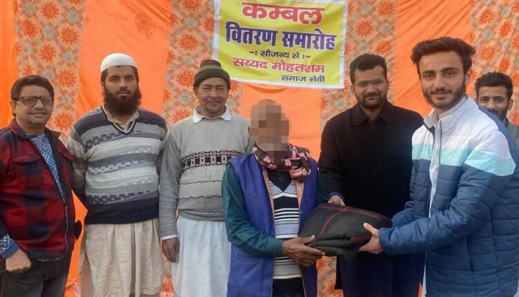 Rampur News: There is no better service than serving the helpless - Syed Mohtasham Miyan