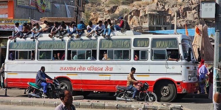 Road safety month and rules are being flouted under the nose of the police in Chohtan