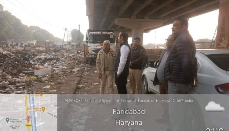 Corporation Commissioner A Mona Srinivas of STP Mirzapur did a surprise inspection