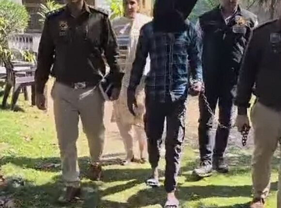 The police team arrested the accused who raped a 4-year-old girl under Dabua police station area