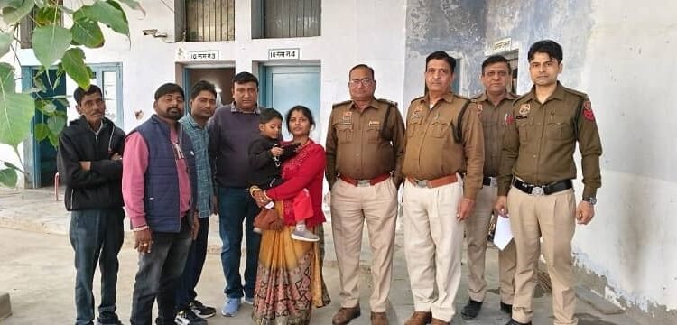 Under “Operation Muskaan” Ellenabad police found the missing child in just three hours