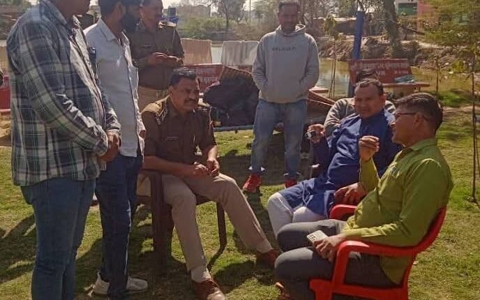 Bahujan Samaj Party protests in Jaluki Nagar, demands respect for Baba Saheb's statue