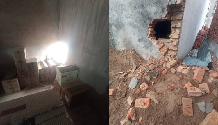 Thousands in cash and liquor worth lakhs stolen from liquor shop in Mirapur