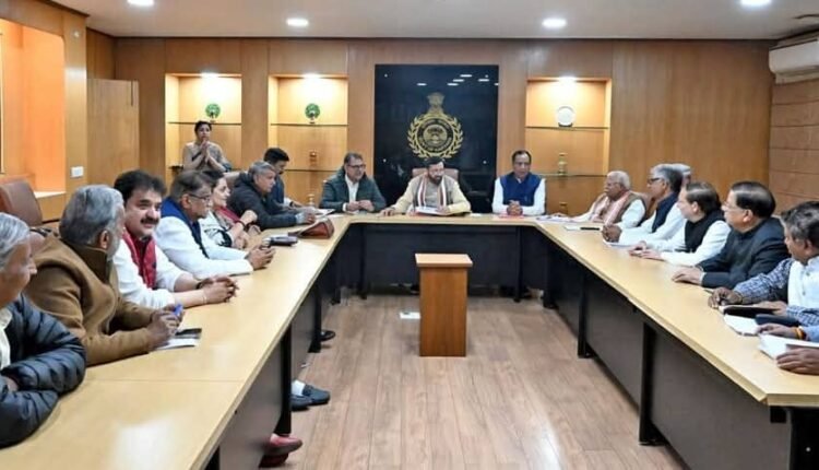 Strategy for municipal elections discussed in Ellenabad Haryana BJP core committee meeting