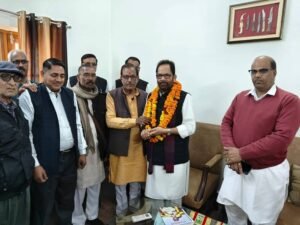 Rampur News: Grand welcome to former Union Minister Mukhtar Abbas Naqvi