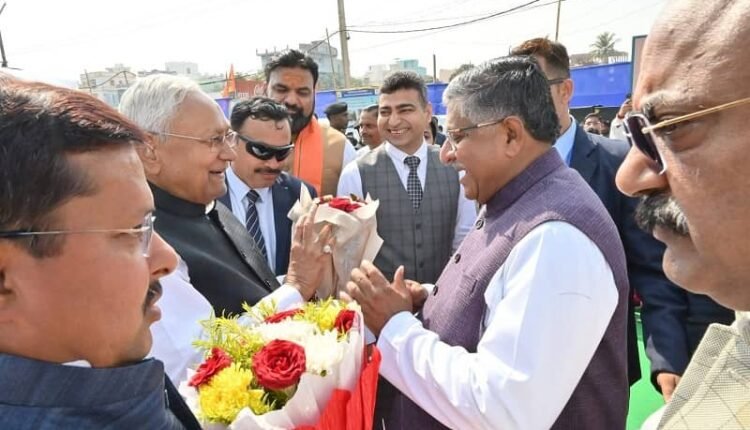 Gift of development work in Patna, MP Ravi Shankar Prasad expressed gratitude to the Chief Minister