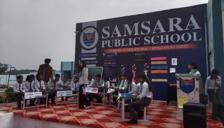 Necessary goods and equipment handed over to the school.