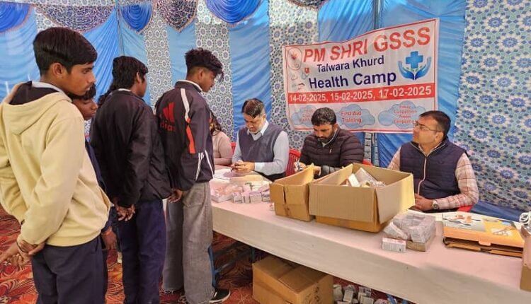 Three-day health camp begins
