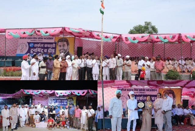 Ellenabad: Sports competitions organized on the birthday of Aziz Pratap Khosa, many players showed their strength