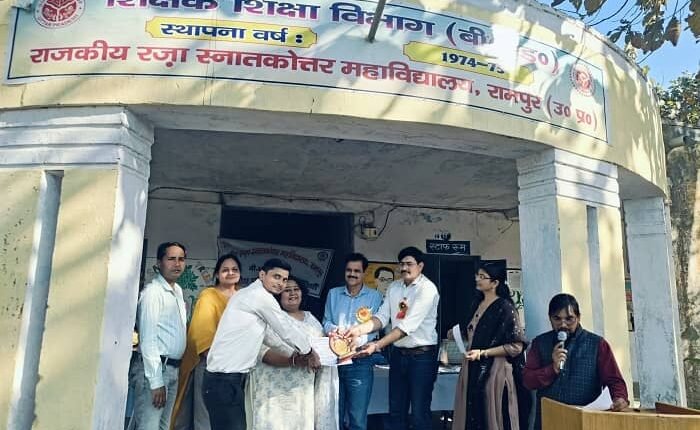 Student Council Investiture Ceremony was organized in the College B.Ed. Faculty