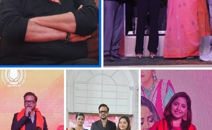 Bhojpuri cinema stars shined in the National Excellence Award 2025 organized by National Trade Union