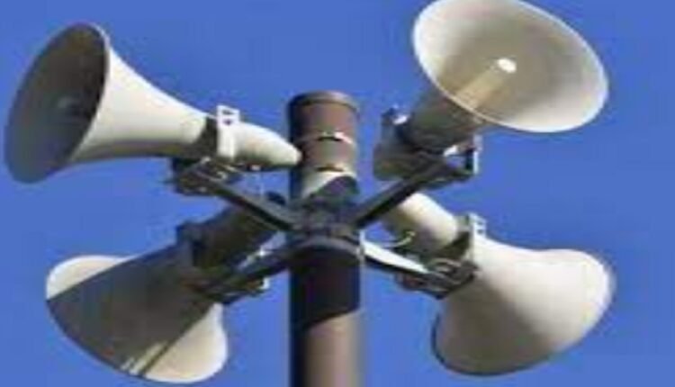 On Tehsil Day, a complaint letter was submitted against the noise caused by loudspeakers in Modinagar