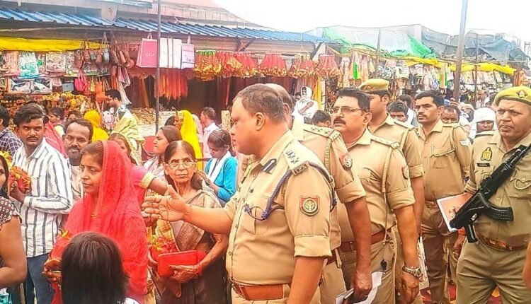 Chaitra Navratri Mela-2025: Inspection of security arrangements for devotees on the first day