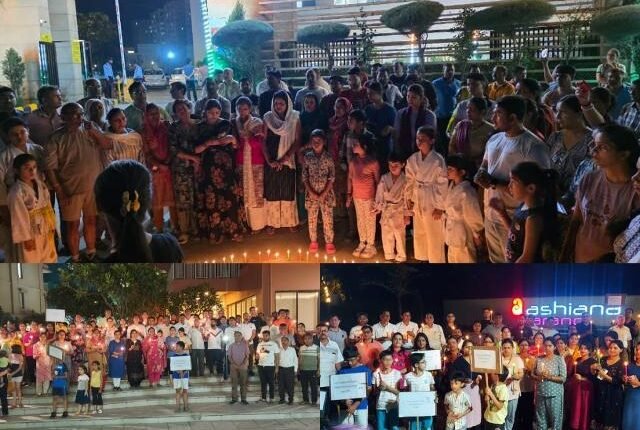 Bhiwadi Candle march in Bhiwadi in protest against Pahalgam terrorist attack, tribute paid to the martyrs