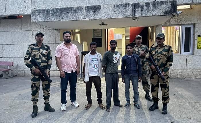BSF's humanitarian initiative: Mentally ill person reunited with family