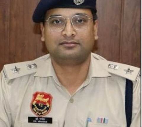 Dr. Mayank Gupta took charge as Superintendent of Police of Sirsa, law and order is top priority