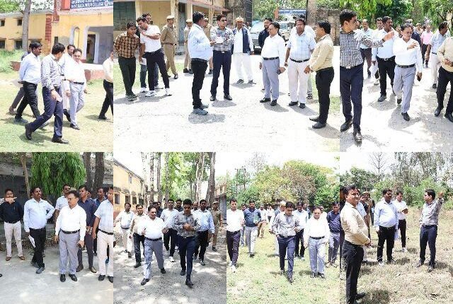District Magistrate Joginder Singh inspected the Government Inter College and approved important schemes for the students