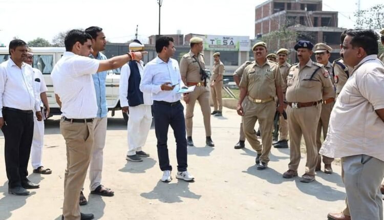 Rampur: Administration strict regarding protection and beautification of public lands, District Magistrate inspected the lake area