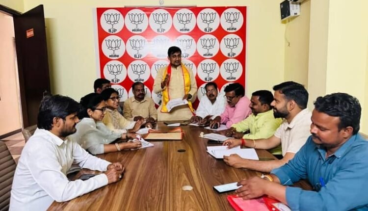 BJP will organize Chaupals in Dalit settlements to connect Dalits with BJP