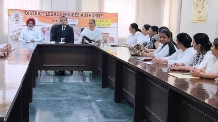 A meeting of newly appointed panel advocates was organized by the District Legal Services Authority