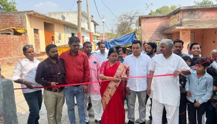 Another step towards development: MLA Dr. Manju Shivach inaugurated several development works in Modinagar area