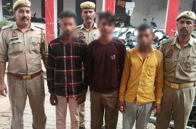 Mirzapur police got a big success: three members of inter-district cow thief gang arrested, stolen cow and cash recovered