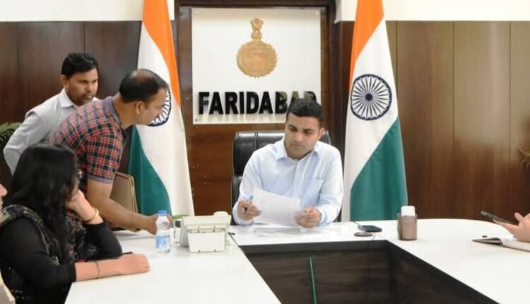 Chief Minister Naib Singh Saini joined the Samadhan Camp through video conferencing