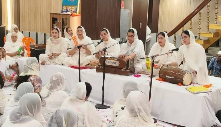 Rampur: On the occasion of Baisakhi festival, 101 Sukhmani Sahib recitations concluded today by the Women's Satsang Sabha