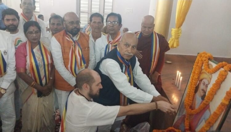 The Buddhist Society of India, under the chairmanship of Shrinath Singh Buddhist, celebrated the 2359th birth anniversary of Emperor Ashoka!