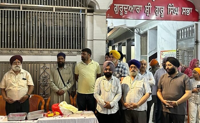 Rampur: Ram Navami procession welcomed by Veer Khalsa Seva Samiti in Rampur
